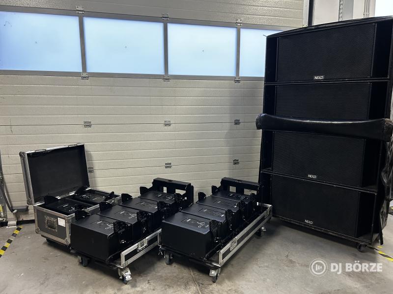 Nexo Geo S8 rendszer