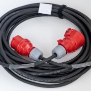 15m - 16A 3 fázisú ipari hosszabbító gumikábel