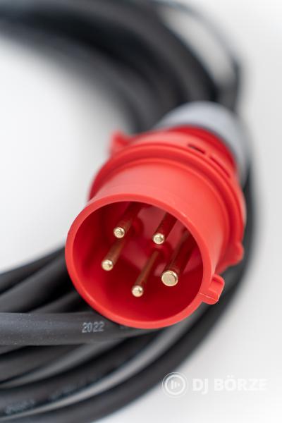 15m - 16A 3 fázisú ipari hosszabbító gumikábel