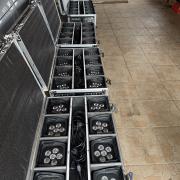 Akkumulátoros RGBWA-UV Lámpa