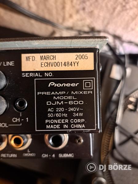 Pioneer djm 600