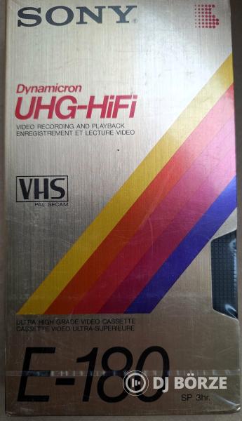 Sony UHG-HIFI VHS videókazetta Eladó!