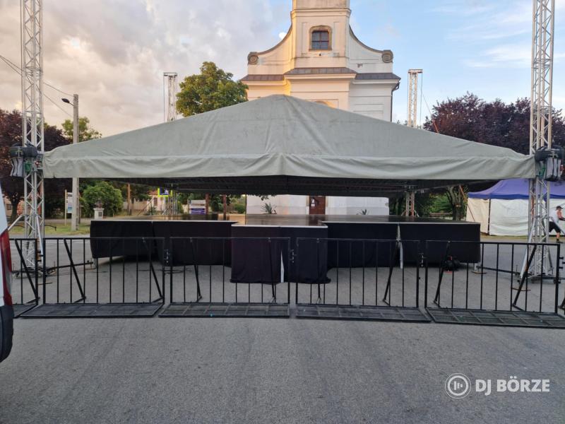 EVO színpadfedés 10x12