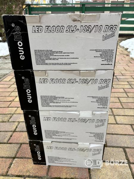 Eladó 4 db Eurolite LED FLOOR SLS-183/10 RGB LED Lámpa