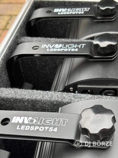 Eladó 5 db Involight LEDSpot 54 Reflektor – Brutál fényerő + Rack