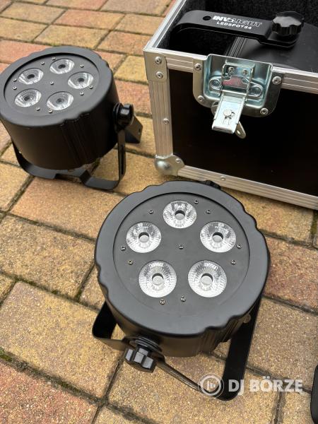 Eladó 5 db Involight LEDSpot 54 Reflektor – Brutál fényerő + Rack