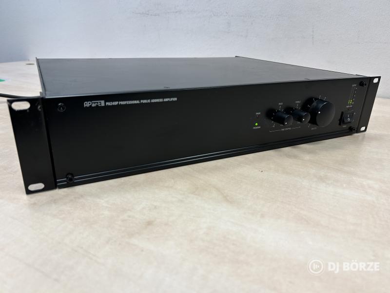 APart PA240P 240W épülethangosító PA erősítő