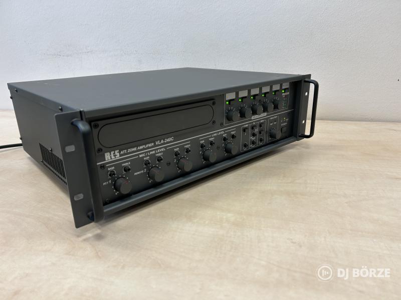 RCS VLA-240C épülethangosító erősítő 5 zóna, 240W