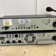 Bosch Plena ipari hangosítás szett mikrofon, DVD, erősítő