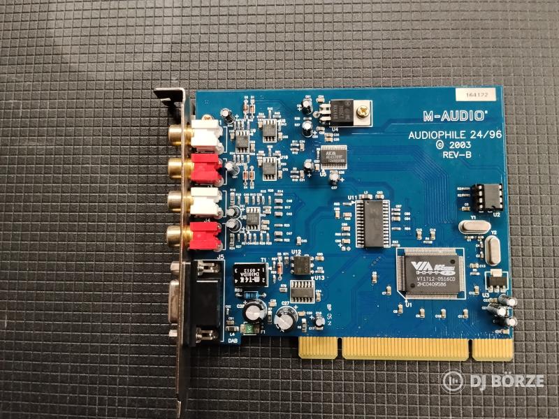 M Audio Audiophile 24/96 hangkártya