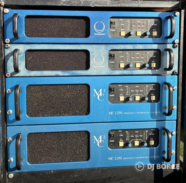 MC2 MC1250 végfok legenda (2 x 1250W @ 4 Ohm)