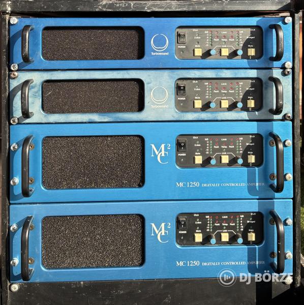 MC2 MC1250 végfok legenda (2 x 1250W @ 4 Ohm)