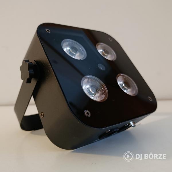 ÚJ Akksis 4 x 18 watt RGBWA+UV Lámpa 10 óra játékidő