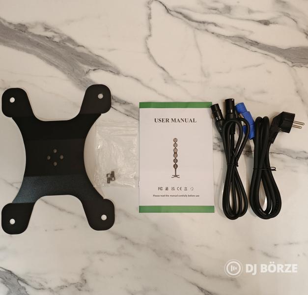 COB + PAR 6 x 50 W Színpadi Lámpa