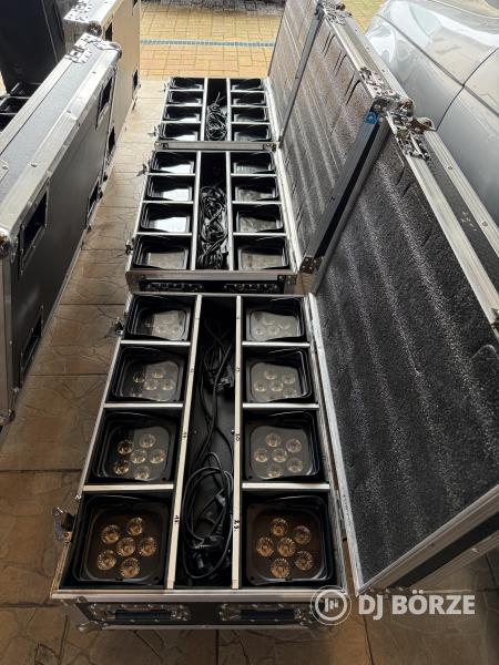 Akkumulátoros RGBWA-UV Lámpa