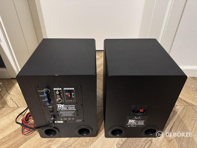 Power Dynamics PD-SM6 200W aktív studió monitor hangfal