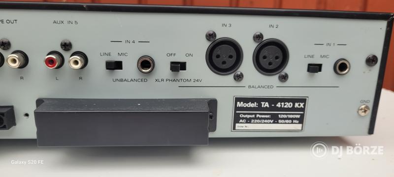 RCS TA-4120KX keverőerősítő