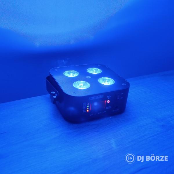 4 x 18 Watt RGBWA +  UV Akksis PAR Lámpa 2 db. (ÚJ)