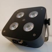 4 x 18 Watt RGBWA +  UV Akksis PAR Lámpa 2 db. (ÚJ)