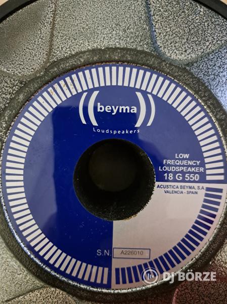 Beyma 18G550 Hangszóró Pár