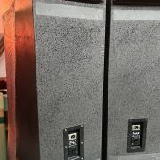 Line array topládák 2x12” + tölcsér