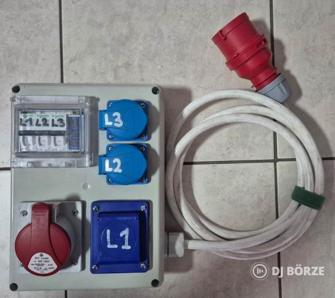 IPARI ELOSZTÓ DOBOZ 3x16 A