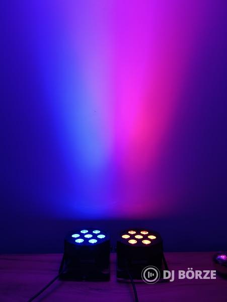 RGBW 7 x 10 Watt PAR Lámpa (2db.)