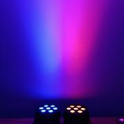 RGBW 7 x 10 Watt PAR Lámpa (2db.)