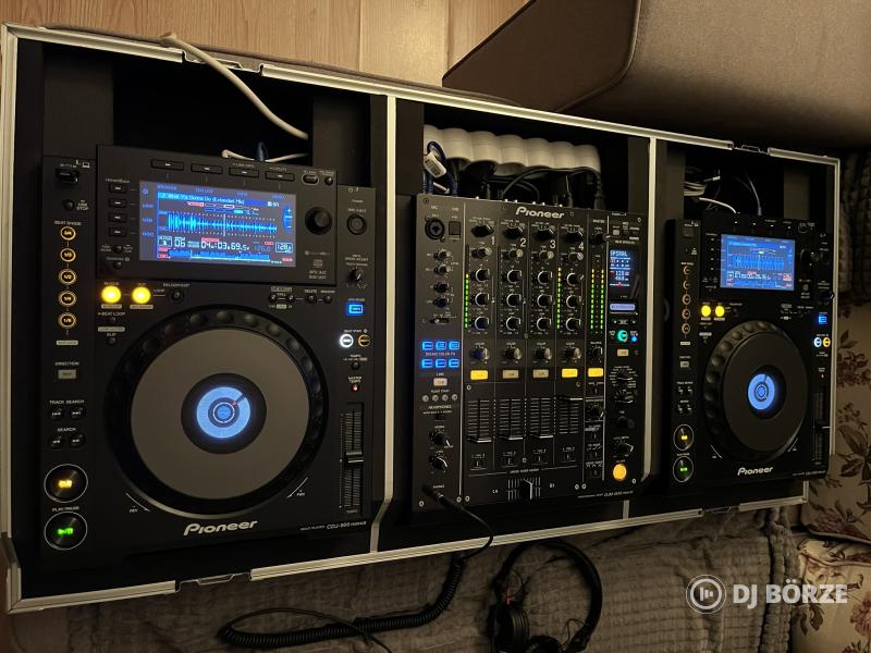 Pioneer CDJ/DJM 900 NEXUS + FlightCase. Külön is eladó!