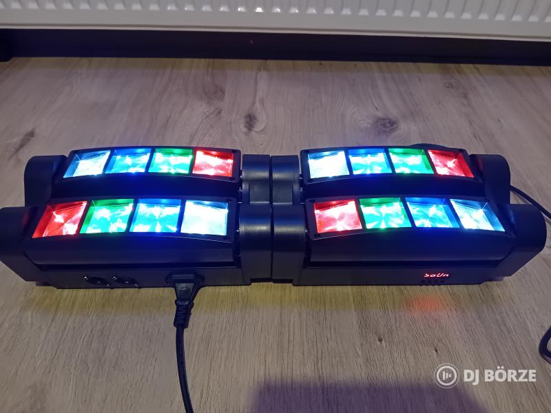 10db rgbw led spider (beszámítás is) (Bp.- Székesfehérvár)