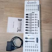 Utolsó!Dmx 512 Vezérlő (gyári leírással ) robothoz, par lámpához, scannerhez stb.