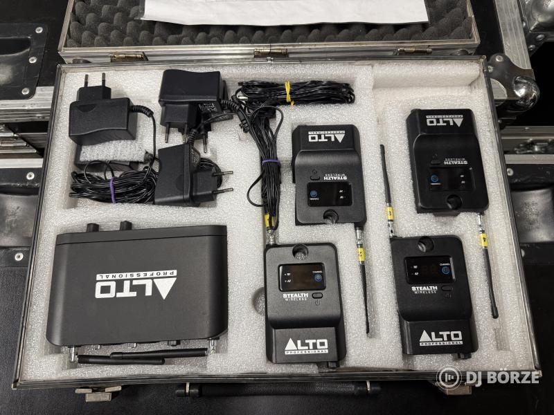 Alto Stealth Wireless szett 4 vevővel !!!