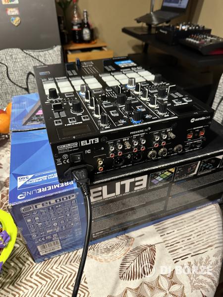 Eladó Reloop Elite 2 csatornás Serato DVS DJ keverő Beszámítás is lehet!