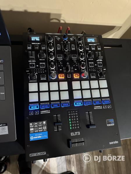 Eladó Reloop Elite 2 csatornás Serato DVS DJ keverő Beszámítás is lehet!