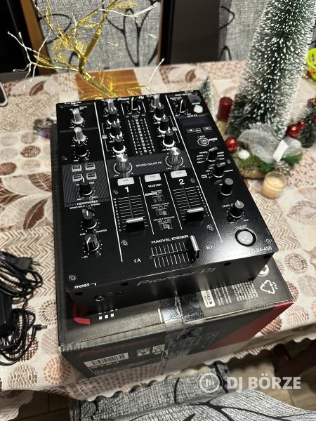 Garanciás Pioneer DJM-450 keverő +decksaver eladó! Beszámítás is lehetséges.