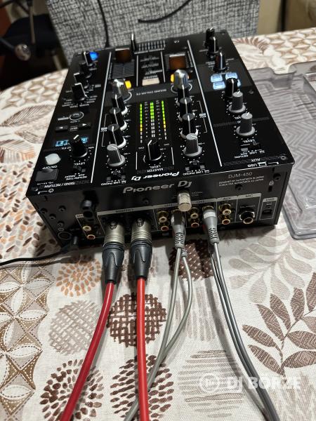 Garanciás Pioneer DJM-450 keverő +decksaver eladó! Beszámítás is lehetséges.
