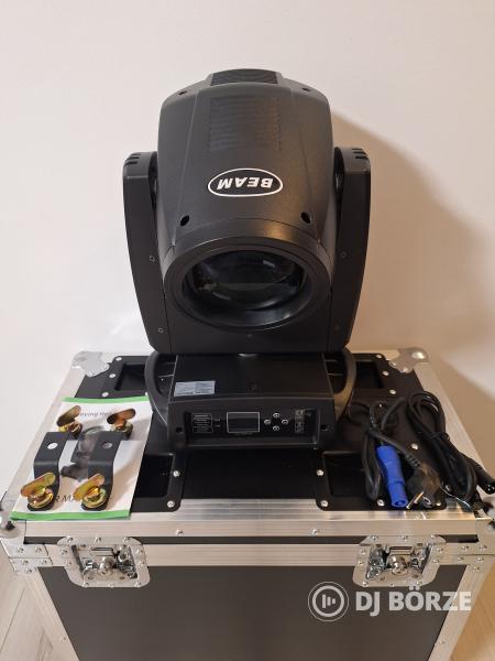 Eladó számlával, garanciával, új 230 watt 7R robotlámpák rackekkel