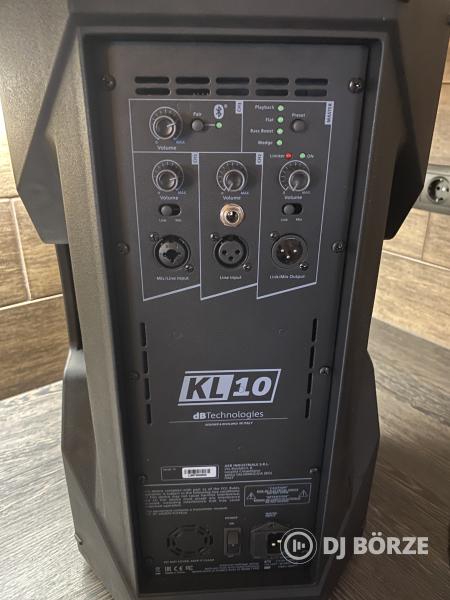 dB Technologies KL10 Bluetooth Aktív hangfal + gyári tok