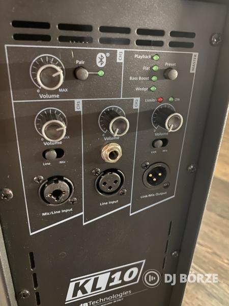 dB Technologies KL10 Bluetooth Aktív hangfal + gyári tok