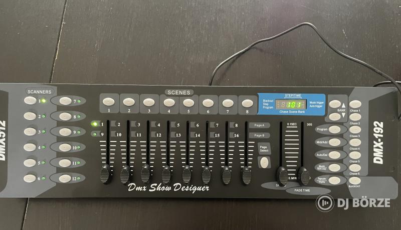 Fényvezérlő/keverő DMX512, Foxpost az árban!