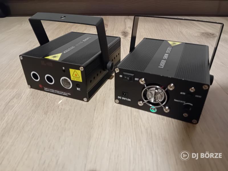 RG lézer + B led party lézerek (beszámítás is) Saját videó