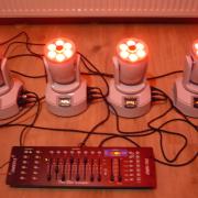 7db van! RGBW wash+ spot, 2 az 1-ben (beszámítás is) Saját videó!