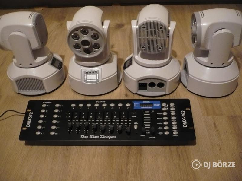 7db van! RGBW wash+ spot, 2 az 1-ben (beszámítás is) Saját videó!