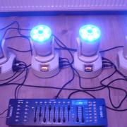 7db van! RGBW wash+ spot, 2 az 1-ben (beszámítás is) Saját videó!