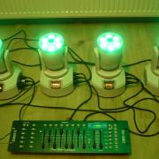 7db van! RGBW wash+ spot, 2 az 1-ben (beszámítás is) Saját videó!