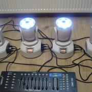 7db van! RGBW wash+ spot, 2 az 1-ben (beszámítás is) Saját videó!