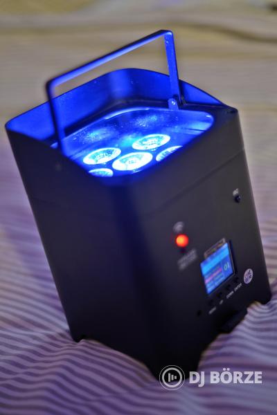 Eladó 8db bontatlan vadiúj SHEHDS 6x18W akkus falfestő PAR lámpa