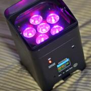 Eladó 8db bontatlan vadiúj SHEHDS 6x18W akkus falfestő PAR lámpa