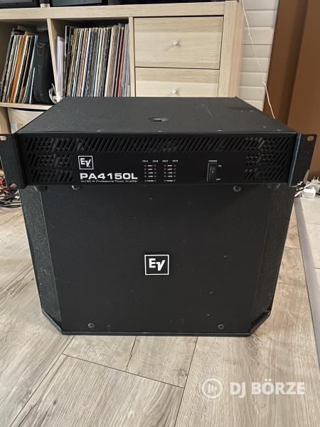 Electro-Voice PA4150L erősítő + Electro-Voice EVID 12.1 passzív mélynyomó