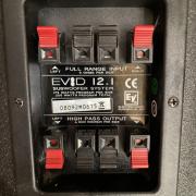Electro-Voice PA4150L erősítő + Electro-Voice EVID 12.1 passzív mélynyomó